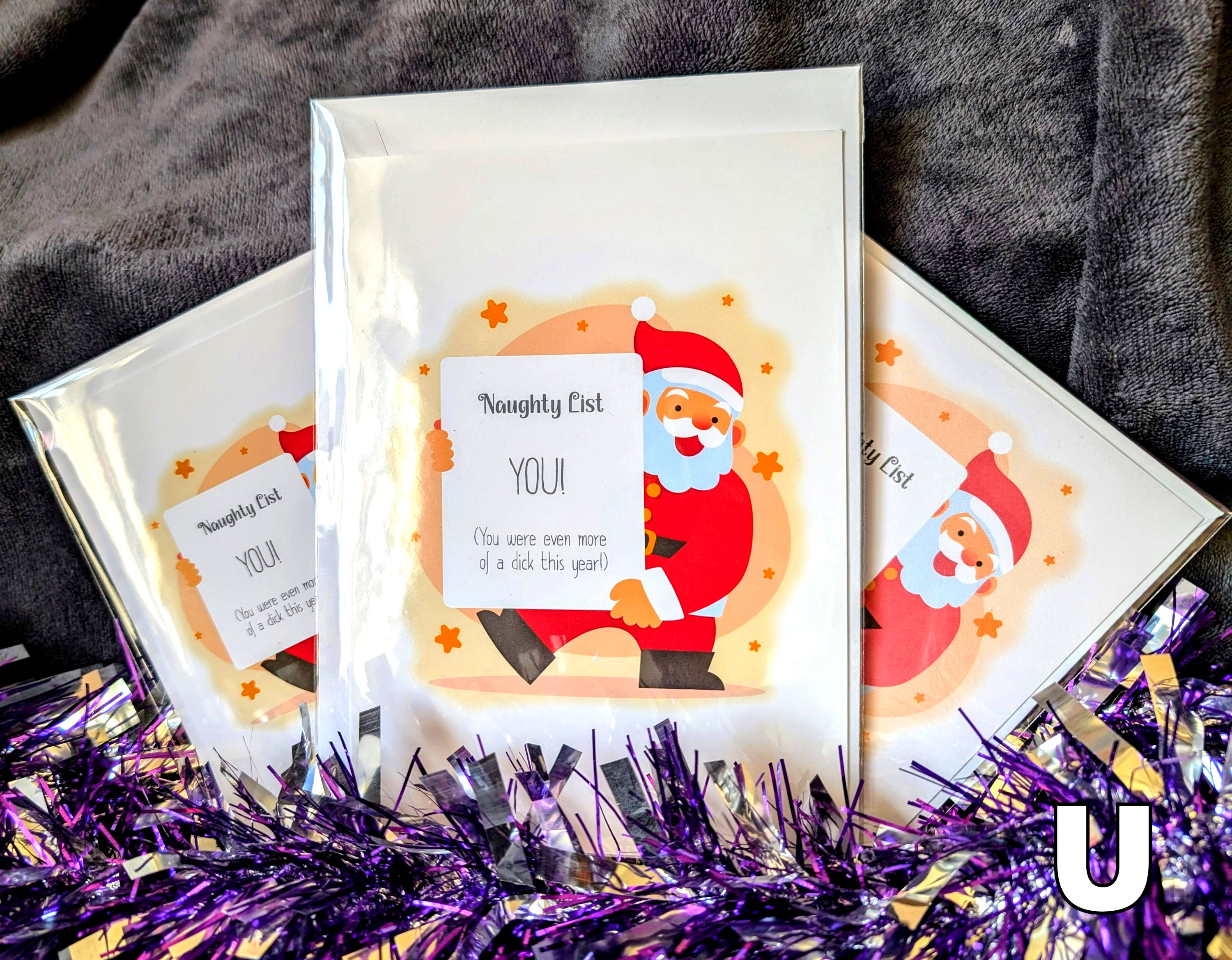 Naughty List Card A6