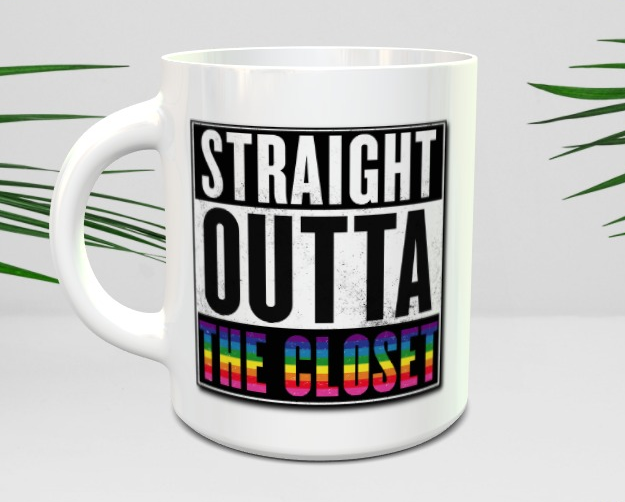 Thumbnail: Straight Outta The Closet Mug