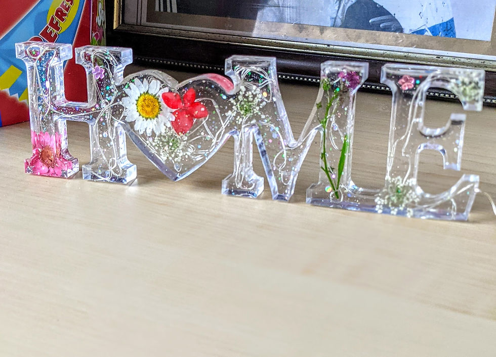Thumbnail: Light Up HOME Sign
