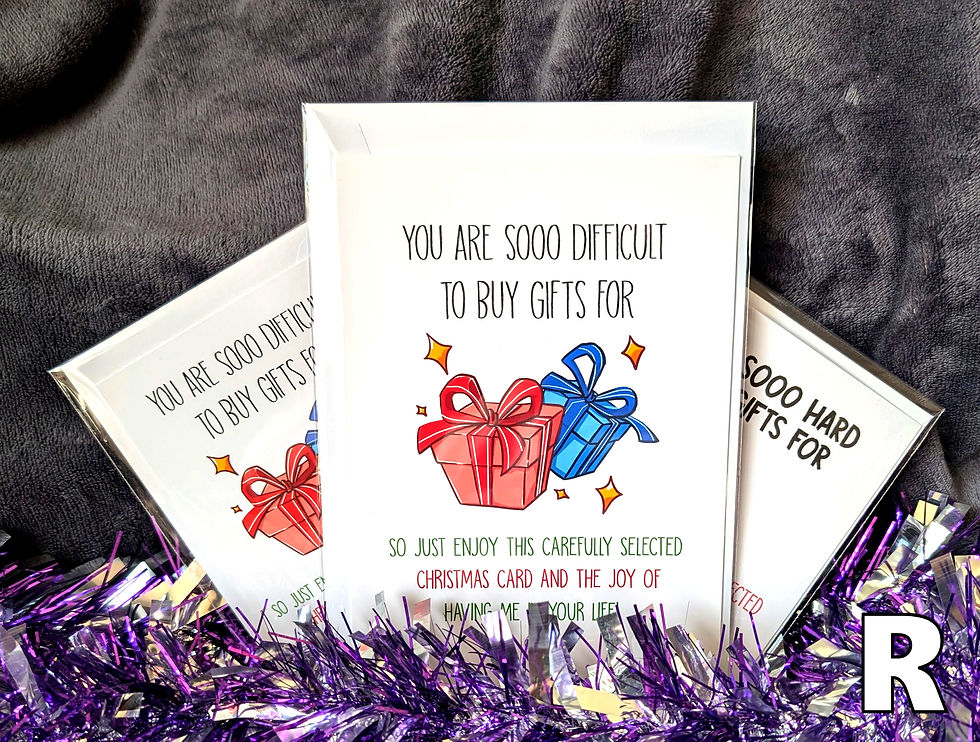Your Christmas Joy Card A6