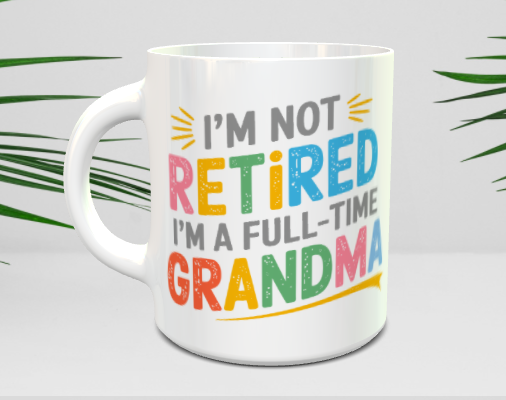 Full Time Grandma Mug