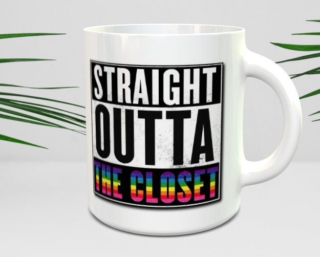 Thumbnail: Straight Outta The Closet Mug