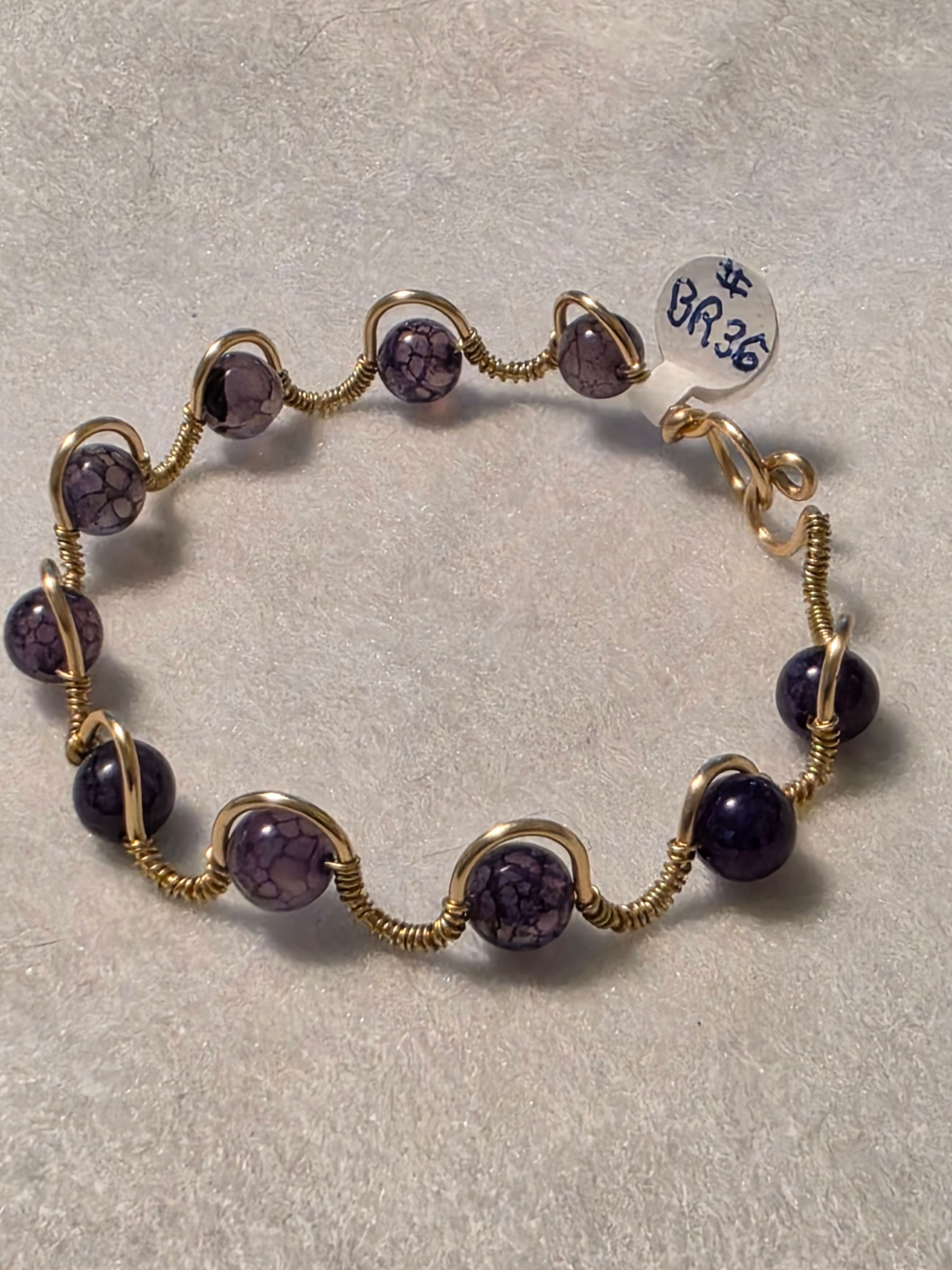 #BR36 Wavy Bracelet