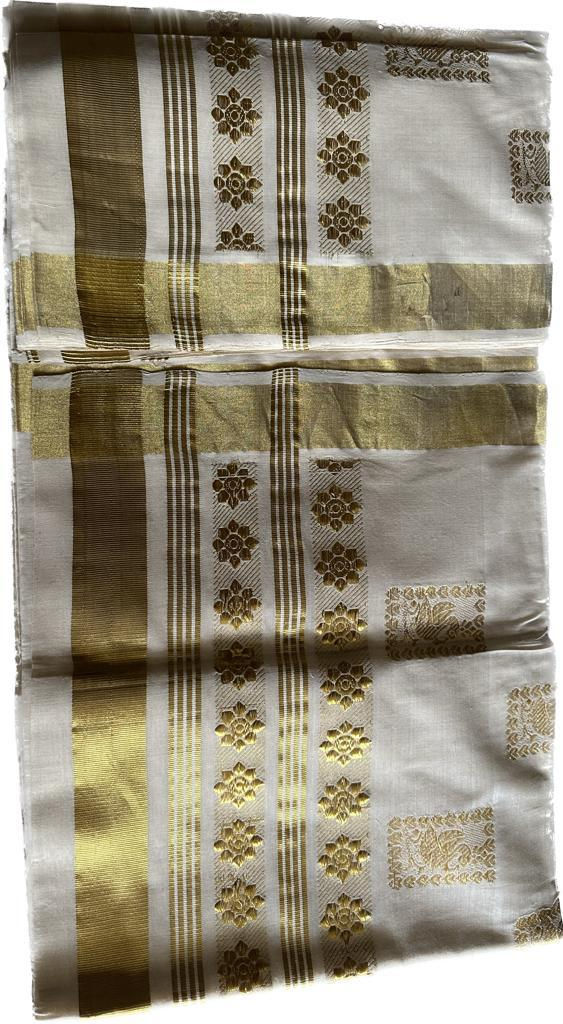 Thumbnail: Handloom Kasavu Saree 