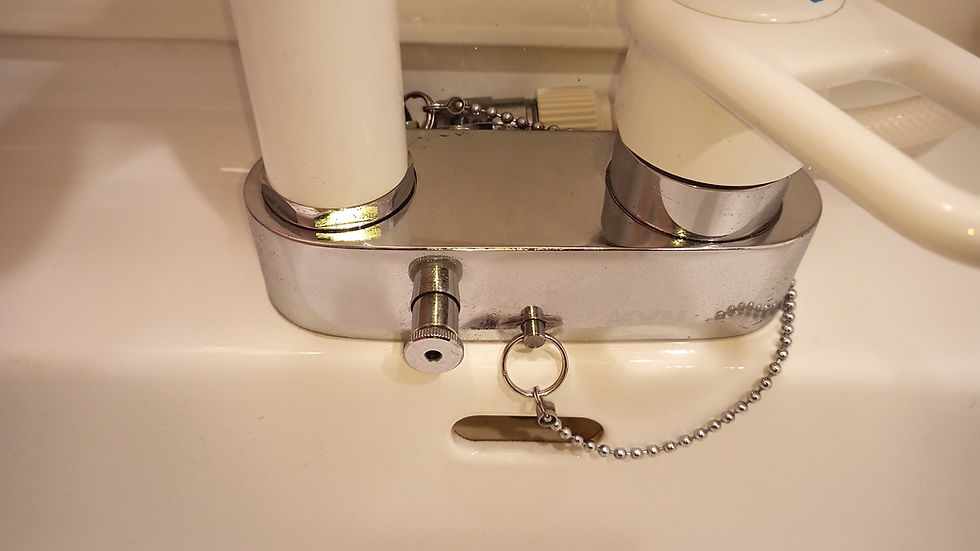 洗面化粧台研磨後