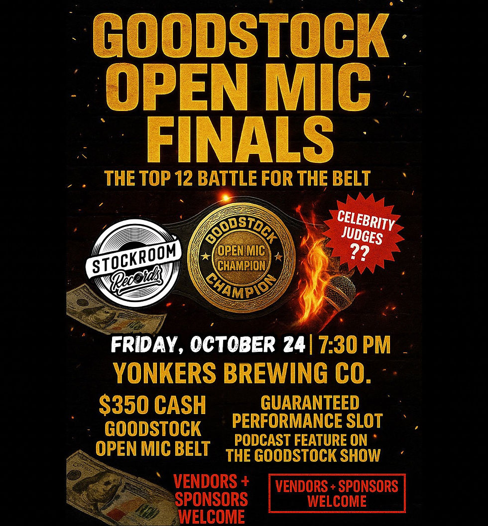 GOODSTOCK OPEN MIC FINALS of 2025