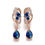 Thumbnail: Waterdrop Flower Earrings Bridal Wedding Accessories Jewelry Exquisite