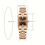 Thumbnail: Women's Luxury Rhinestone Quartz Watch Elegant Rectangle Fashion Analog Steel B