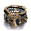 Thumbnail: Bohemian Style Multilayer Wooden Bead Bracelet Elastic Bracelet Hand Decoration,