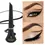 Thumbnail: 1pcs Black Liquid Eyeliner Pencil Fast-dry Smooth Eye Liner Pen Smudge-proof Ey