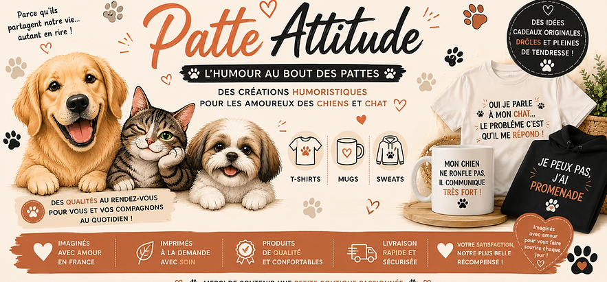 Bannière PatteAttitude