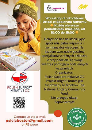 szczegóły tego, czym się zajmujemy - wsparcie dla opiekunow i rodzicow dzieci autystychnych