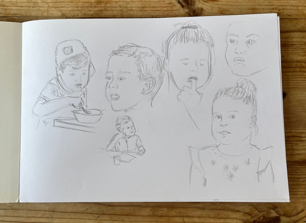 Facial expressions work 3