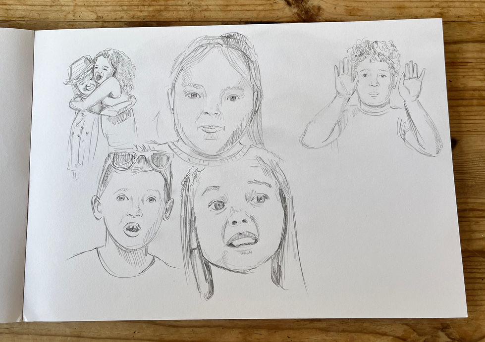 Facial expressions work 2