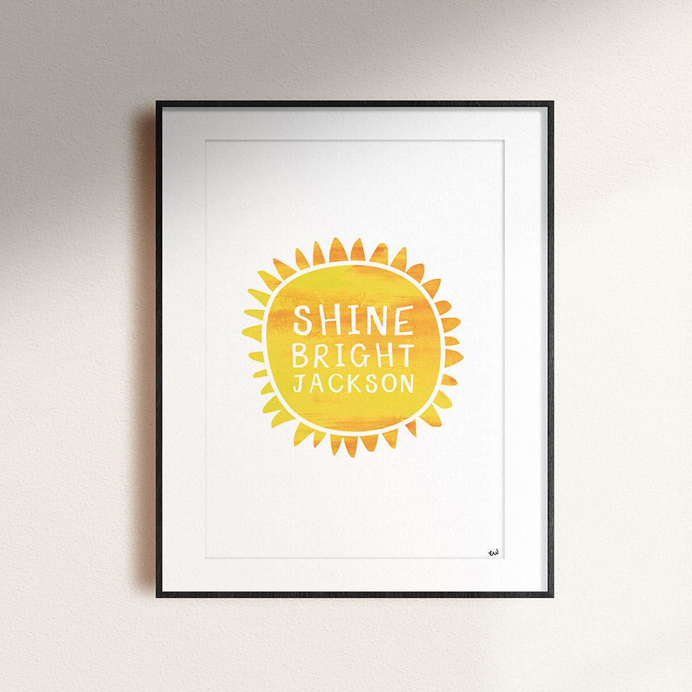 Thumbnail: Shine Bright Print