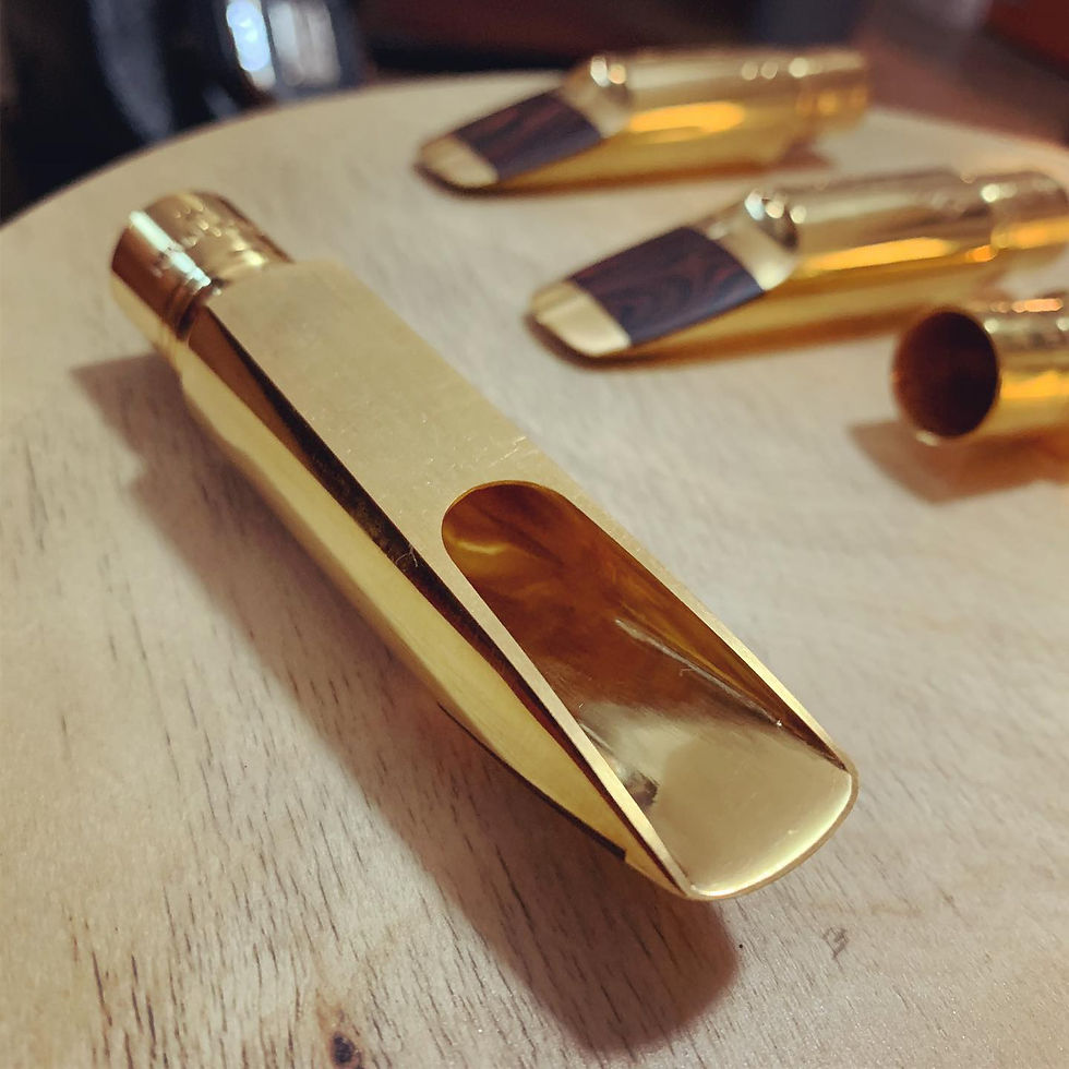 Thumbnail: Double Ring Legacy metal for Tenor Sax
