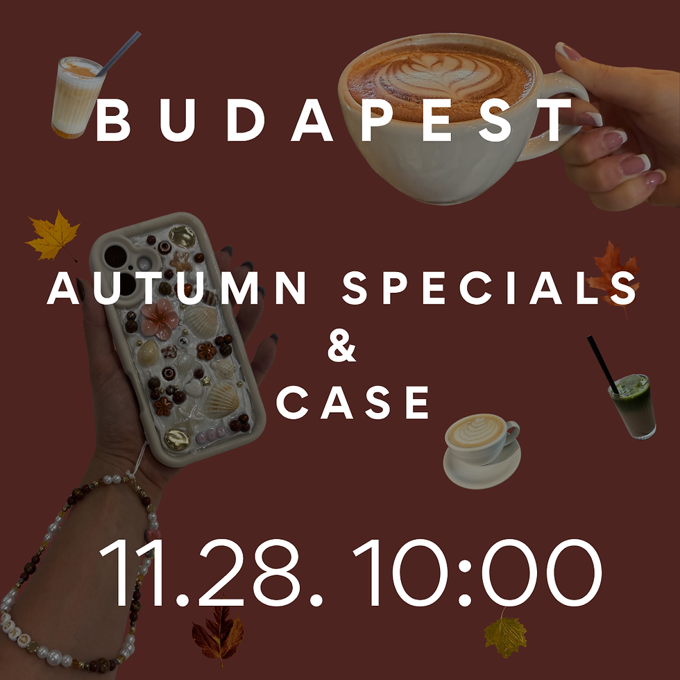 Autumn specials & Case: telefontok készítő workshop