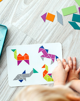 Child Doing Art Activity