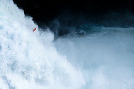 White water kayaking