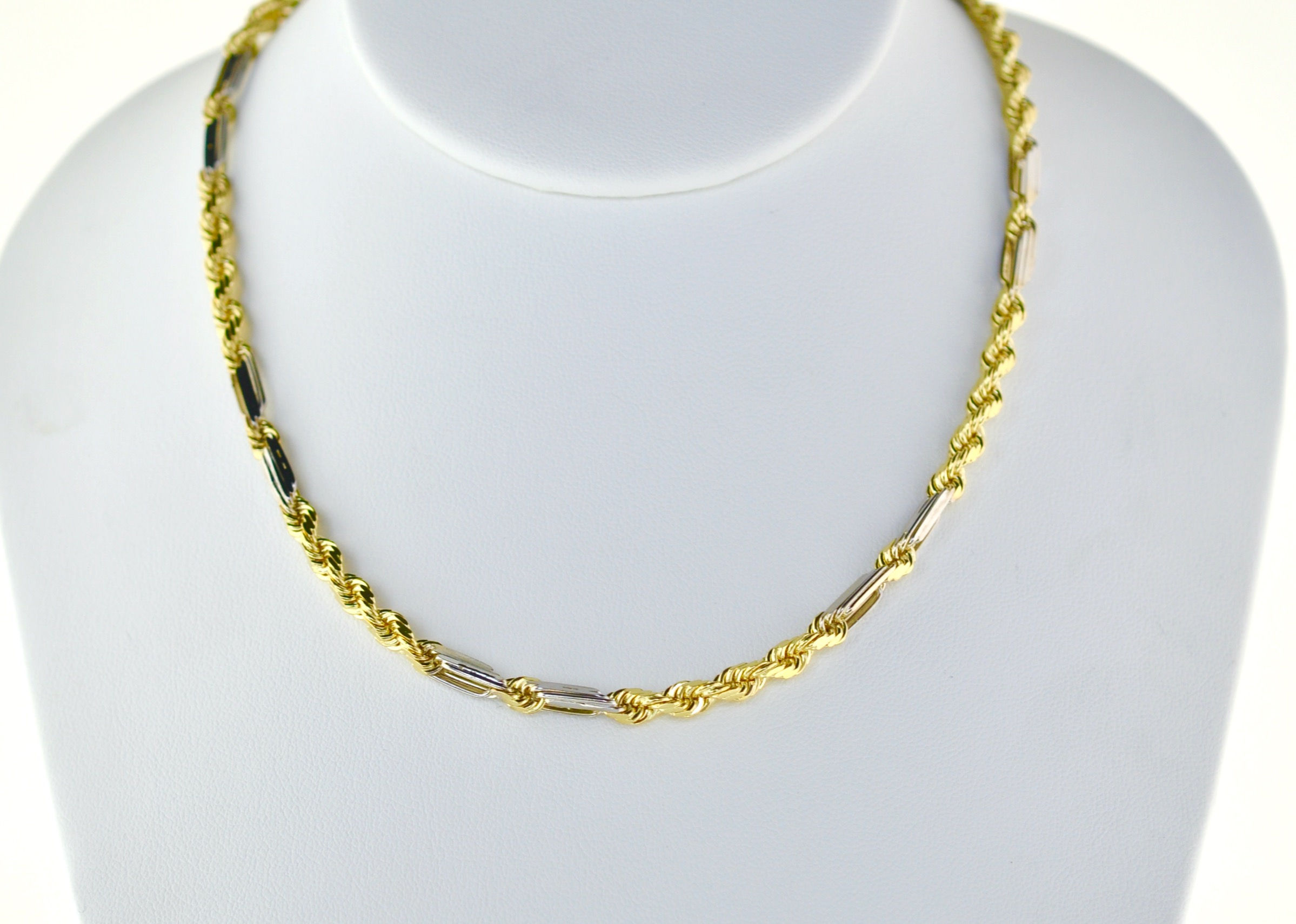 14K Solid  Milano Rope Chain 35g