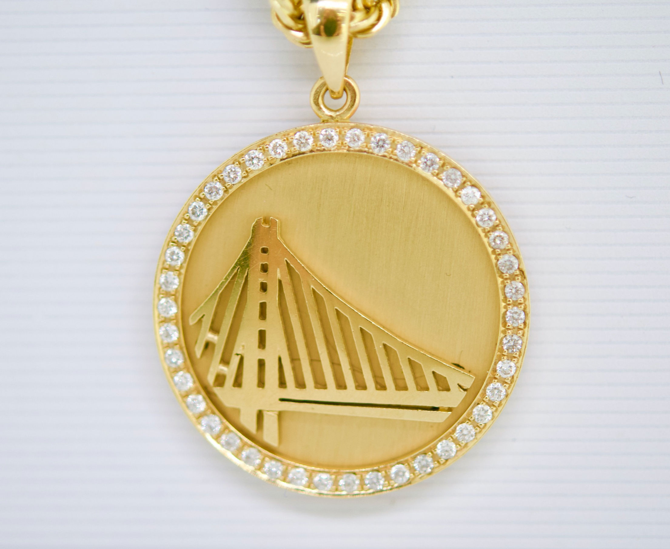 14K Bay Bridge 0.5ctw