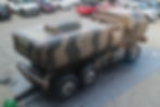Custom Inflatable PAE Military Truck Replica (top view)