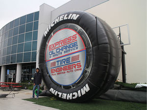 Giant Custom Advertising Inflatable Car Tires