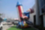30ft Inflatable Uncle Sam on a Rocket
