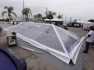 Carpa transparente para eventos 6x12 m
