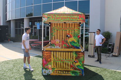 5x5 Small food vendor tent Margaritas