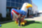 10 ft. Giant Inflatable Patriotic Bald Eagle For Rent or Sale
