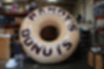15ft Custom Giant Inflatable Donut Replica with Internal Lighting Randy's Donuts
