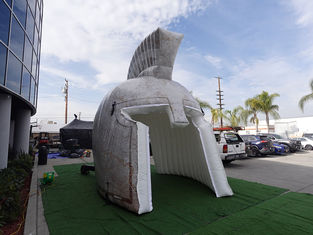 16ft Giant Inflatable Trojan Helmet Tunnel For Rent or Sale Los Angeles
