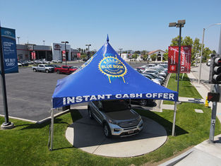 20x20 Branded High Peak Tent Blue Book