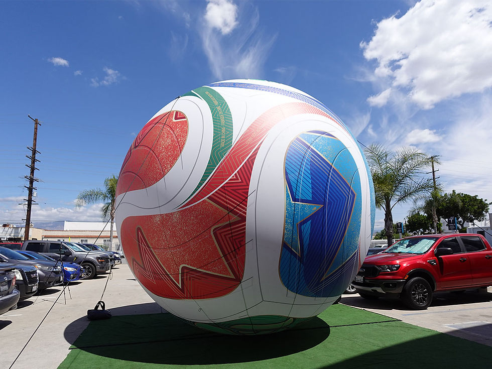 Replica de Balon Inflable Sellado Gigante Trionda Pro del Mundial 2026 4.5m