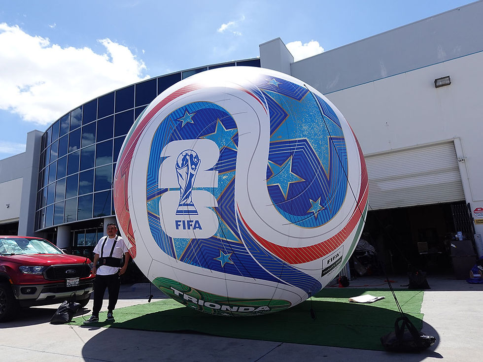 World Cup Giant Inflatables