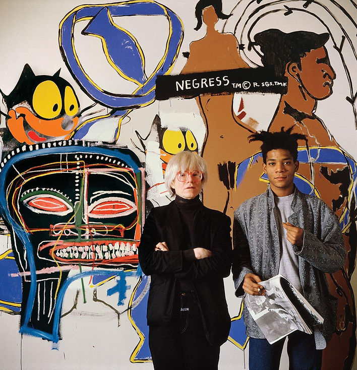 Andy Warhol & Jean Michel Basquiat