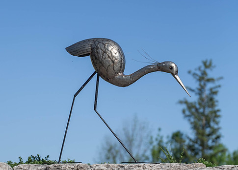 Resort art around the property