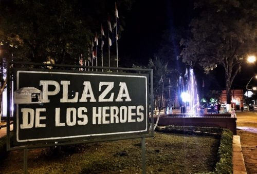 Plaza De Lose Héroes - Villarica, Paraguay