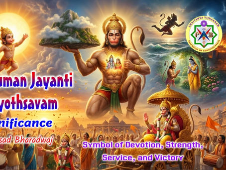 Hanuman Jayanti – Vijayothsavam. Significance of the of Devotion, Strength, Service, and Victory