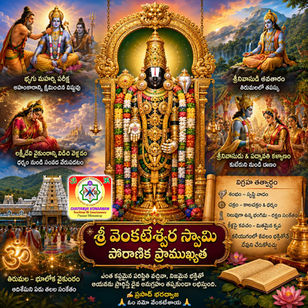 శ్రీ వెంకటేశ్వర స్వామి భక్తుల రక్షకుడు - పౌరాణిక ప్రాముఖ్యత (Lord Venkateswara Swamy Protector of Humanity)