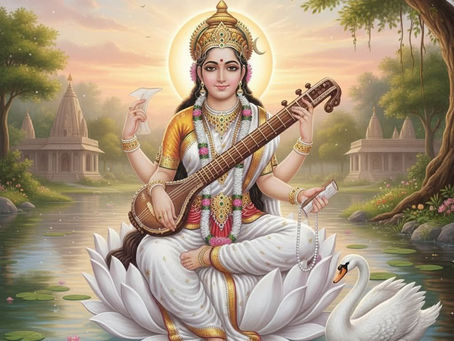 శ్రీ సరస్వతి అష్టోత్తర శతనామ స్తోత్రం అర్థాలు  Sri Saraswati Ashtothara Shatanama Stotram Meanings