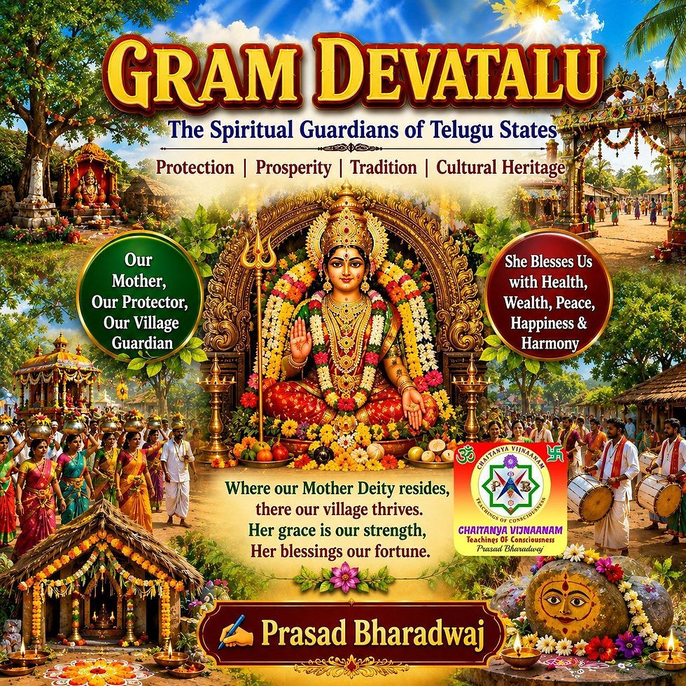 Grama Devatalu (Village Gods) – The Spiritual Lifeline of our' Cultural Heritage