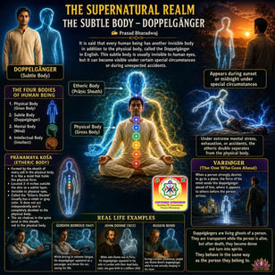 The Supernatural Realm's Invisible Body – The Subtle Body (Doppelgänger)