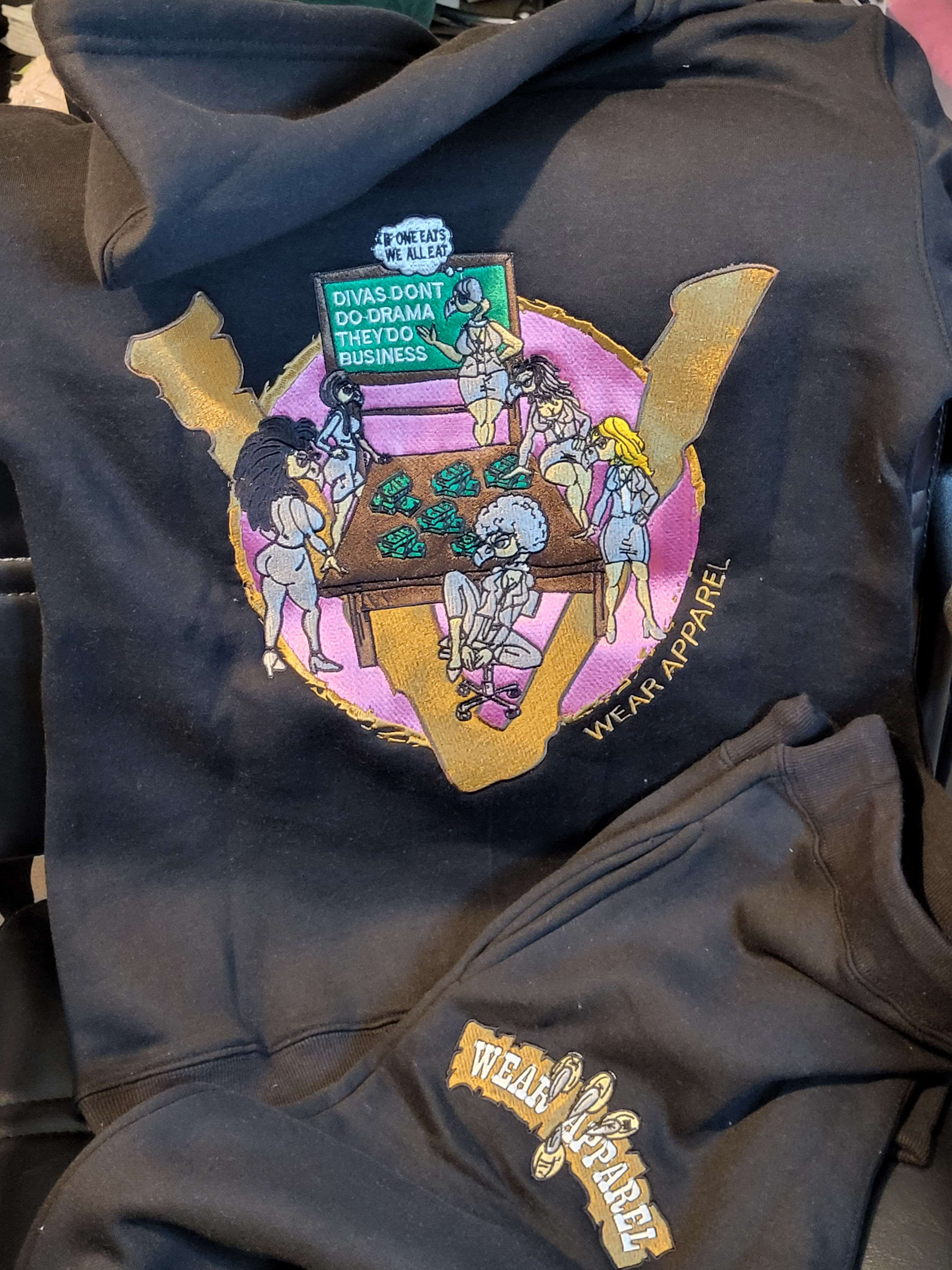 Women 2 Piece Hoodie Set *