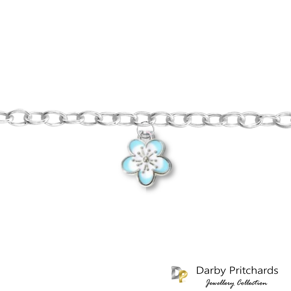 Thumbnail: Forget-me-not Anklet