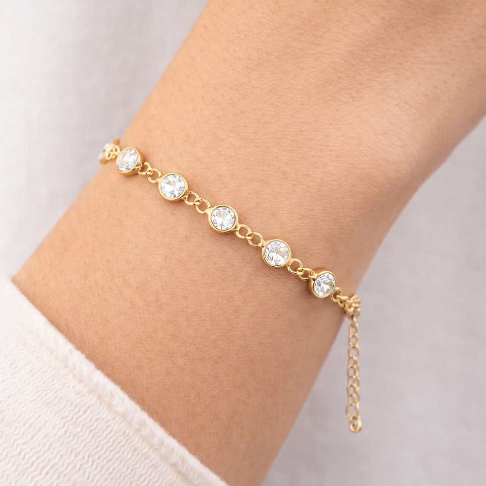 Thumbnail: Angel Of Hope Golden Bracelet 