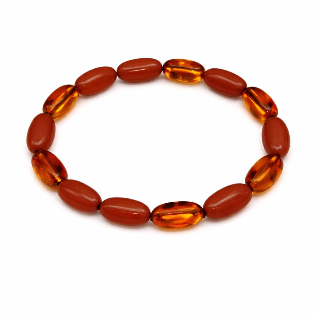 Coffee Bean Beaded Bracelet (Multiple Options)