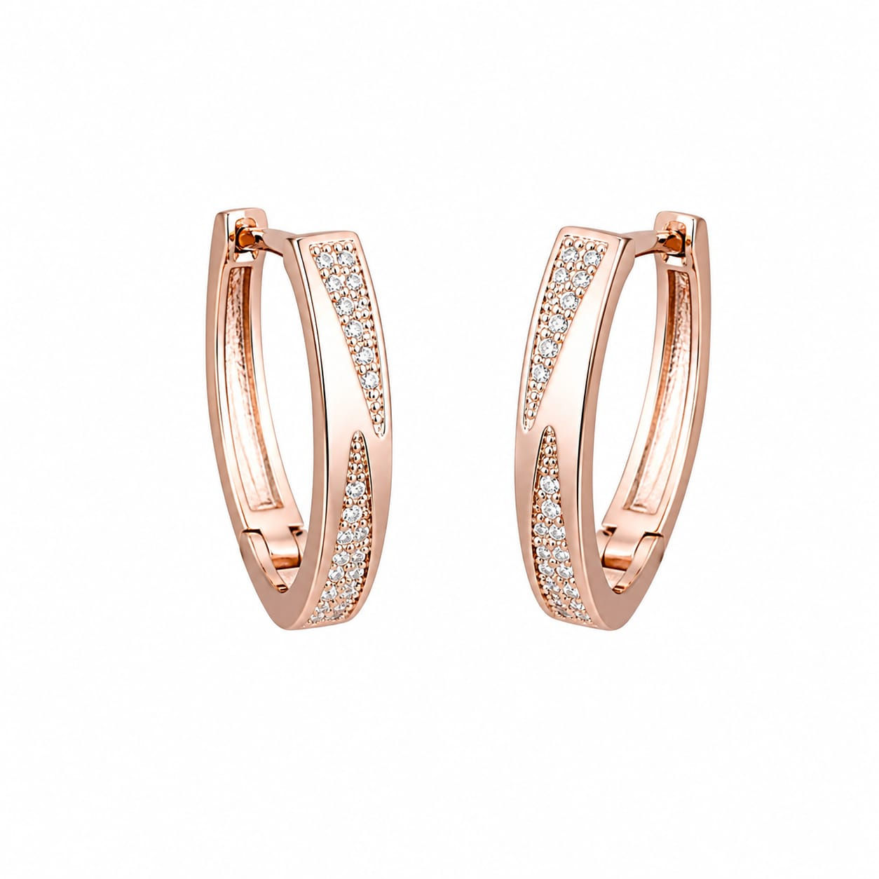 Rosey Crystal Earrings