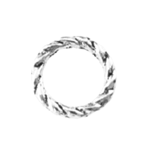 Thumbnail: Rope Effect Spacer Charm (Pack of 5)